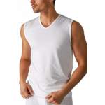 Herrenshirt von mey, in der Farbe Weiss, aus Polyester, andere Perspektive, Vorschaubild