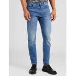 Slim Fit Jeans von LEVI'S ®, in der Farbe Blau, aus Polyester, andere Perspektive, Vorschaubild