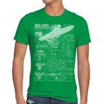 T-Shirt von style3, in der Farbe Grün, andere Perspektive, Vorschaubild