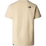 T-Shirt von The North Face, in der Farbe Beige, aus Naturfaser, andere Perspektive, Vorschaubild