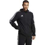 Trainingsjacke von Adidas, in der Farbe Schwarz, aus Polyester, andere Perspektive, Vorschaubild