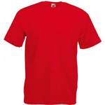 T-Shirt von Fruit Of The Loom, in der Farbe Rot, andere Perspektive, Vorschaubild