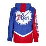 Trainingsjacke von Mitchell & Ness, in der Farbe Blau, andere Perspektive, Vorschaubild