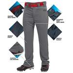 Herren-Sporthosen von Rawlings, in der Farbe Weiss, aus Polyester, andere Perspektive, Vorschaubild