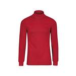 Langarm Shirt von Trigema, in der Farbe Rot, aus Baumwolle, andere Perspektive, Vorschaubild
