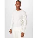 Herren-Pullover von Calvin Klein, in der Farbe Weiss, aus Wolle, andere Perspektive, Vorschaubild
