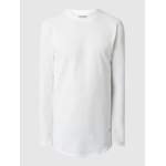 Langarm Shirt von jack & jones, in der Farbe Weiss, aus Baumwolle, Vorschaubild