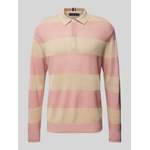 Herren-Pullover von Tommy Hilfiger, in der Farbe Rosa, aus Baumwolle, Vorschaubild