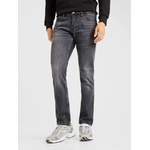 Slim Fit Jeans, in der Farbe Grau, aus Stoff, andere Perspektive, Vorschaubild