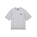 T-Shirt von Umbro, in der Farbe Grau, aus Baumwolle, andere Perspektive, Vorschaubild