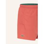 Badehose von Lacoste, in der Farbe Rot, aus Polyester, andere Perspektive, Vorschaubild