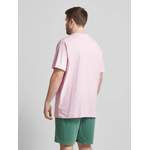 T-Shirt von Polo Ralph Lauren Big & Tall, in der Farbe Rosa, aus Baumwolle, andere Perspektive, Vorschaubild