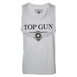 Tanktop von Top Gun, in der Farbe Grau, aus Baumwolle, andere Perspektive, Vorschaubild
