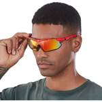 Herren-Sonnenbrille von YEAZ, in der Farbe Braun, aus Polycarbonat, andere Perspektive, Vorschaubild