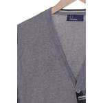 Strickjacke von Fred Perry, in der Farbe Grau, aus Baumwolle, andere Perspektive, Vorschaubild