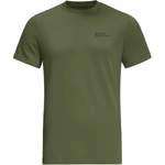 T-Shirt von Jack Wolfskin, in der Farbe Grün, aus Baumwolle, Vorschaubild