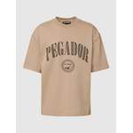 T-Shirt von Pegador, in der Farbe Beige, aus Baumwolle, Vorschaubild