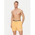 Badehose von Calvin Klein Swimwear, in der Farbe Orange, aus Polyester, andere Perspektive, Vorschaubild