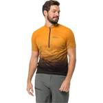 Fahrradtrikot von Jack Wolfskin, in der Farbe Braun, aus Polyester, andere Perspektive, Vorschaubild