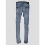 Slim Fit Jeans von Salvatore Santoro, in der Farbe Blau, aus Baumwolle, andere Perspektive, Vorschaubild