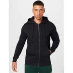 Sweatjacke von jack & jones, in der Farbe Schwarz, aus Polyester, andere Perspektive, Vorschaubild