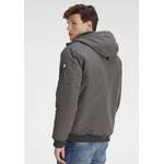 Outdoorjacke von Alpenblitz, in der Farbe Grau, aus Webstoff, andere Perspektive, Vorschaubild