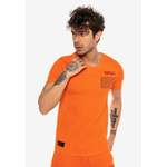 T-Shirt von RedBridge, in der Farbe Orange, andere Perspektive, Vorschaubild