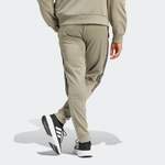 Herren-Sporthosen von Adidas Sportswear, in der Farbe Silber, aus Polyester, andere Perspektive, Vorschaubild