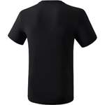 T-Shirt von erima, in der Farbe Schwarz, aus Baumwolle, andere Perspektive, Vorschaubild