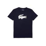 T-Shirt von Lacoste, in der Farbe Blau, aus Polyester, andere Perspektive, Vorschaubild