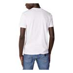 T-Shirt von Emporio Armani, in der Farbe Weiss, aus Stoff, andere Perspektive, Vorschaubild