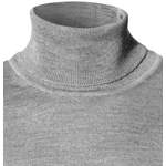 Rollkragenpullover von John Smedley, in der Farbe Grau, aus Wolle, andere Perspektive, Vorschaubild