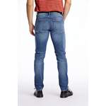 Slim Fit Jeans von lindbergh, in der Farbe Blau, andere Perspektive, Vorschaubild