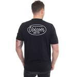 T-Shirt von Volcom, in der Farbe Schwarz, aus Polyester, andere Perspektive, Vorschaubild