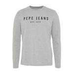 Langarm Shirt von Pepe Jeans, in der Farbe Grau, aus Jersey, andere Perspektive, Vorschaubild