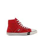 Sneakers von mustang, in der Farbe Rot, aus Stoff, andere Perspektive, Vorschaubild