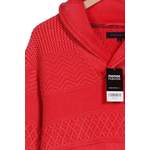 Herren-Pullover von Tommy Hilfiger, in der Farbe Rot, aus Baumwolle, andere Perspektive, Vorschaubild
