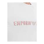 T-Shirt von Emporio Armani Underwear, in der Farbe Weiss, aus Baumwolle, andere Perspektive, Vorschaubild