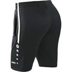 Sportshorts von Jako, in der Farbe Schwarz, aus Polyester, andere Perspektive, Vorschaubild