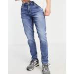 Slim Fit Jeans von ONLY & SONS, in der Farbe Blau, Vorschaubild