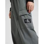 Cargohose von Calvin Klein Jeans, in der Farbe Grau, aus Baumwolle, andere Perspektive, Vorschaubild