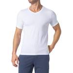 T-Shirt von Schiesser, in der Farbe Weiss, aus Baumwolle, andere Perspektive, Vorschaubild