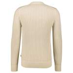 Herren-Pullover von BOSS, in der Farbe Beige, aus Schurwolle, andere Perspektive, Vorschaubild