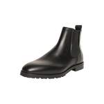 Chelsea-Boot von Henry Stevens, in der Farbe Schwarz, aus Leder, andere Perspektive, Vorschaubild