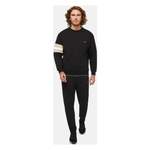 Sweatshirt von Boggi Milano, in der Farbe Schwarz, aus Baumwolle, andere Perspektive, Vorschaubild