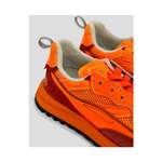 Sneaker von Hidnander, in der Farbe Orange, aus Leder, andere Perspektive, Vorschaubild