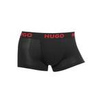 Boxershorts von HUGO Underwear, in der Farbe Schwarz, aus Elasthan, andere Perspektive, Vorschaubild