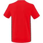 T-Shirt von erima, in der Farbe Rot, aus Baumwolle, andere Perspektive, Vorschaubild
