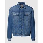 Jeansjacke von Pepe Jeans, in der Farbe Blau, aus Polyester, Vorschaubild