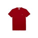 T-Shirt von Lacoste, in der Farbe Rot, andere Perspektive, Vorschaubild